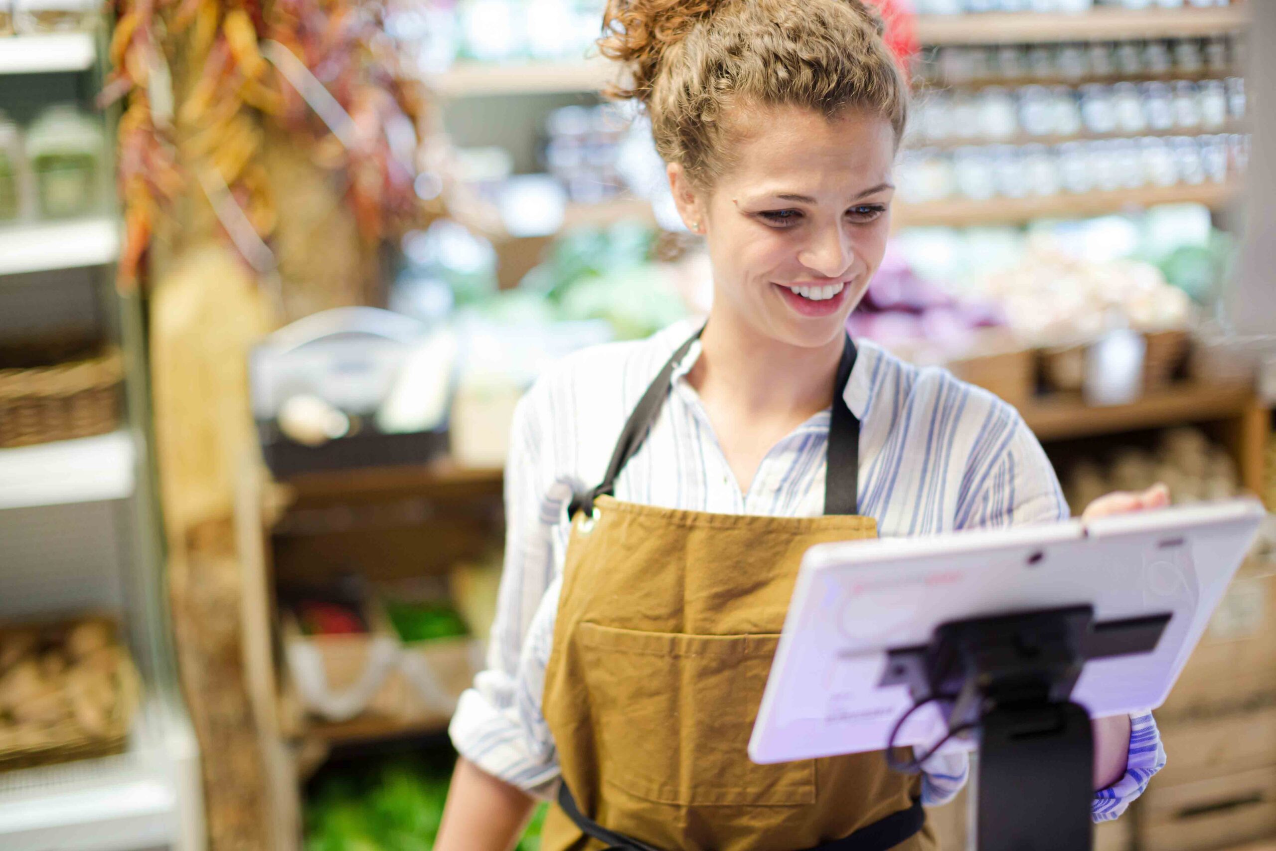myPOS inventory purchasing on a retail POS terminal
